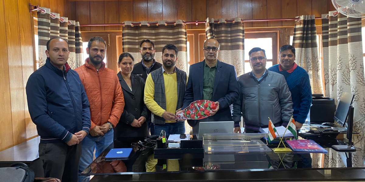 ABVGIET welcomes new Director cum principal Prof.(Dr.) Umesh C. Rathore on 08.02.2023